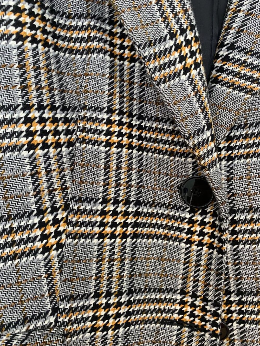 Judith & Charles Prince of Wales Plaid Wool Blend Coat – Size 6 - Picture 2 of 3